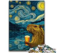 1000 Piece Jigsaw Puzzle for Adults Teens Night Sky Frog Challenging To Complete But Fun And Humorous Unique Birthday And Gifts 50x75cm