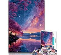 1000 Piece Jigsaw Puzzle for Adults Teens Night View 1000 Pieces for Adults,Birthday Present, Gifts, Wall Art for Ages 14+ (size 38x26cm)