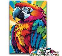 1000 Piece Jigsaw Puzzle for Adults Teens Parrot Challenging To Complete But Fun And Humorous Birthday Present, Gifts, Wall Art 26x38cm