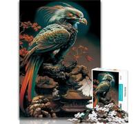 1000 Piece Jigsaw Puzzle for Adults Teens Phoenix Chimerical 1000 Pieces for Adults,Challenging Game Gifts for Is Ideal As A Gift for The Whole Family 38x26cm