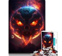 1000 Piece Jigsaw Puzzle for Adults Teens Planet of Devil Jigsaw,Family Entertainment Toys with Matching Poster And Trivia Sheet 38x26cm