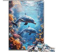 1000 Piece Jigsaw Puzzle for Adults Teens Purple Magic Butterfly Learning Educational Toys Family Games Gifts for Friends And Family (size 26x38cm)