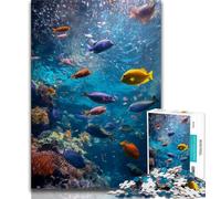 1000 Piece Jigsaw Puzzle for Adults Teens Sea World Adult Jigsaw,for Educational Game Challenge Toy Birthday Present, Gifts, Wall Art 26x38cm