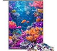 1000 Piece Jigsaw Puzzle for Adults Teens Sea World, Help The Brain Exercise Addictive Toys to Cultivate Patience Perfect Decoration (Size 26x38cm)