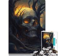 1000 Piece Jigsaw Puzzle for Adults Teens Skeleton,Help The Brain Exercise Addictive Toys to Cultivate Patience Perfect Decoration (38x26cm)