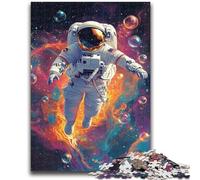 1000 Piece Jigsaw Puzzle for Adults Teens Space Astronaut Adult Jigsaw,Challenging Family Activity Games DIY Toy for Home Wall Decor Gifts (50x75cm)