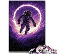1000 Piece Jigsaw Puzzle for Adults Teens Space Astronaut Adult Jigsaw,for Educational Game Challenge Toy Birthday Present, Gifts, Wall Art (26x38cm)
