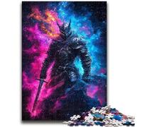 1000 Piece Jigsaw Puzzle for Adults Teens Space Warrior Adult Puzzles,Challenging Game Gifts for Is Ideal As A Gift for The Whole Family (38x26cm)