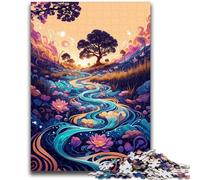 1000 Piece Jigsaw Puzzle for Adults Teens Spirit Blossom Landscape Challenging To Complete But Fun And Humorous Unique Birthday And Gifts 26x38cm
