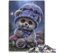 1000 Piece Jigsaw Puzzle for Adults Teens Teddy Bear Adult Jigsaw,Challenging Family Activity Games DIY Toy for Home Wall Decor Gifts (50x75cm)