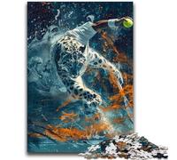 1000 Piece Jigsaw Puzzle for Adults Teens Tennis Players 1000 Pieces for Teenagers,learning Educational Is Ideal As A Gift for The Whole Family (26x38cm)