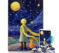 1000 Piece Jigsaw Puzzle for Adults Teens The Little Prince Fox,Challenging Game And Family Play Educational Game for Birthday,Chrismas (75x50cm)