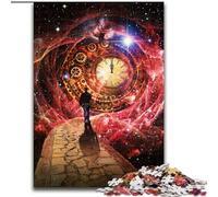 1000 Piece Jigsaw Puzzle for Adults Teens Time And Space, Family Game Stress Reliever Difficult Challenge Enhance Love between Couples (Size 50x75cm)