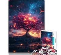 1000 Piece Jigsaw Puzzle for Adults Teens Tree of Life,Educational Games Home Decoration for Is Ideal As A Gift for The Whole Family 50x75cm