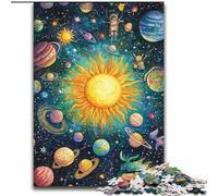 1000 Piece Jigsaw Puzzle for Adults Teens Universe Galaxy, Educational Games Home Decoration Is Ideal As A Gift for The Whole Family (size 26x38cm)