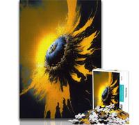 1000 Piece Jigsaw Puzzle for Adults Teens Universe Sunflower 1000 Piece Jigsaw,is Ideal As Gifts for The Whole Family Suitable for And 14 (size 38x26cm)