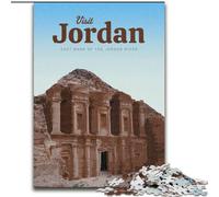 1000 Piece Jigsaw Puzzle for Adults Teens Visit Jordan Decompressing Intellectual Educational Toy Secret Santa Gifts (26x38cm) 1000pcs