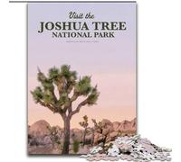 1000 Piece Jigsaw Puzzle for Adults Teens Visit Joshua Tree, for And 14 Years And over for Educational Game Challenge Toy Gift for Birthdays 50x75cm