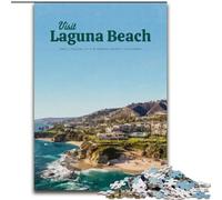 1000 Piece Jigsaw Puzzle for Adults Teens Visit Laguna Beach Challenging Game Toys Deal As Gifts for The Whole Family for Ages 14+ (26x38cm) 1000pcs
