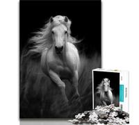 1000 Piece Jigsaw Puzzle for Adults Teens White Dragon,Challenging Game And Family Play Educational Game for Birthday,Chrismas (38x26cm)
