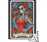 1000 Piece Jigsaw Puzzle for Adults, The Badass Day of The Dead, 52x38cm/1000pcs, Puzzle Lover Present, Screen-Free Leisure And Quiet Weekends