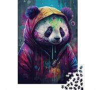 1000 Piece Jigsaw Puzzle for Adults, The Comfortable Panda, 70x50cm/1000pcs, Indoor Puzzle Activity, Home Relaxation And Cold-Weather Weekends