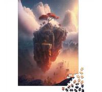 1000 Piece Jigsaw Puzzle for Adults, The Floating Castle, 70x50cm/1000pcs, Idea, Screen-Free Activity And Family Time at Home