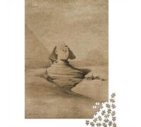 1000 Piece Jigsaw Puzzle for Adults, The Great Sphinx Pyramids