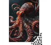 1000 Piece Jigsaw Puzzle for Adults, The Magnificent Octopus, 52x38cm/1000pcs, Relaxing Winter Hobby, Home Relaxation And Time at Home