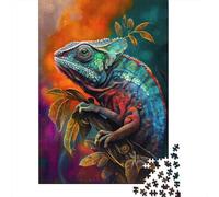 1000-Piece Jigsaw Puzzle for Adults, The Mutable Chameleon, 38x26cm/1000pcs, Thoughtful Gift Idea, Screen-Free Leisure And Evening Downtime