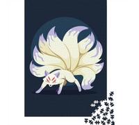 1000 Piece Jigsaw Puzzle for Adults, The Nine Tailed Kitsune