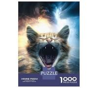 1000 Piece Jigsaw Puzzle for Adults Tiny Roar Adult Jigsaw Puzzle Toy Wall Decor Precision Cutting Unique Gifts for Birthday And Christmas 52x38cm/1000pcs