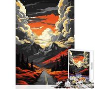 1000 Piece Jigsaw Puzzle for Adults Towards Natural Freedom Home Decoration Toys Funny Gift Hands-on Game Decompressing Intellectual Size 50x75cm