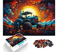 1000 Piece Jigsaw Puzzle for Adults tractor puzzle game 26x38cm Help the brain exercise addictive toys to cultivate patience