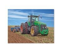 1000 Piece Jigsaw Puzzle for Adults，Tractors - giants in agriculture，Paper Puzzle - for Adults Teens Educational Toys Gifts（38x26cm）-AE63
