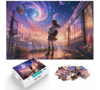 1000 Piece Jigsaw Puzzle for Adults, Train to a Fantasy World | For quiet Christmas days, this adult jigsaw puzzle with 1000 pieces brings a classic 1000-piece puzzle to winter leisure.