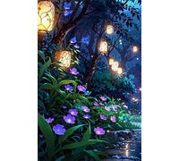 1000 Piece Jigsaw Puzzle for Adults Tree Purple Flowers - Fun Challenges & Brainteasing Adult Jigsaws - Puzzle Games 1000 Piece