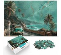 1000 Piece Jigsaw Puzzle for Adults, Tropical Seaside Escape | For adults who enjoy jigsaws: Adult jigsaw puzzle with 1000 pieces brings a classic challenge to rainy-day downtime.