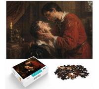 1000 Piece Jigsaw Puzzle for Adults, Two Men in Dramatic Embrace | For Christmas holidays spent indoors, this adult jigsaw puzzle with 1000 pieces offers a longer activity for the holidays.