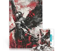 1000 Piece Jigsaw Puzzle for Adults Valkyries Stained Glass Lernspiele DIY Spielzeug Tolle Geschenke und Spielzeuge52x38cm