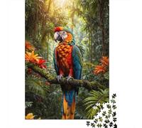 1000-Piece Jigsaw Puzzle for Adults, Vibrant Canopy Dweller, 70x50cm/1000pcs, Relaxed Solo Time at Home; White Pieces for Organised Sorting
