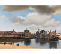 1000 Piece Jigsaw Puzzle for Adults | View of Delft | Johannes Vermeer | Famous Painting Puzzles
