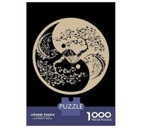 1000 Piece Jigsaw Puzzle for Adults, Vikings Nordic Mythology Artwork, Mindfulness Activity, Winter Indoor Entertainment, Premium Puzzle Pieces, 38x26cm/1000pcs