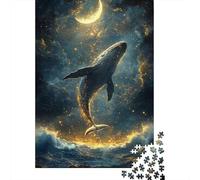 1000 Piece Jigsaw Puzzle for Adults Whale Dream Catcher Jigsaw for Adults Family Game Difficult Challenge Birthday And Unique Gifts 70x50cm/1000pcs