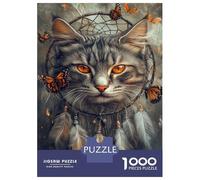1000 Piece Jigsaw Puzzle for Adults Whispering Feathers And Eyes Teenager Puzzles Relaxing Games Enhance Memory Unique Gifts for Birthday And Christmas 52x38cm/1000pcs