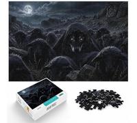 1000 Piece Jigsaw Puzzle for Adults, Wolf in Sheep's Clothing | For the festive season: Adult jigsaw puzzle with 1000 pieces; for adults who enjoy jigsaws and thoughtful gifts.