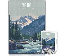 1000 Piece Jigsaw Puzzle for Adults Yoho National Park Toys Educational Games Enhance Memory Art Work Gift Size 38x26cm