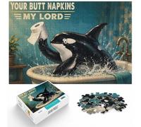 1000 Piece Jigsaw Puzzle for Adults, Your Butt Napkins My Lord