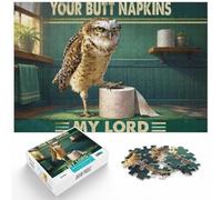 1000 Piece Jigsaw Puzzle for Adults, Your Butt Napkins My Lord | For a thoughtful indoor hobby, this adult jigsaw puzzle with 1000 pieces offers a break from digital entertainment.