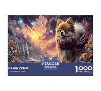 1000 Piece Jigsaw Puzzle for Beginners & Experts - Adjustable Challenge Level Makes It Ideal for Multi-Age Families. Adults And Kids Can Enjoy The Success of Completion.